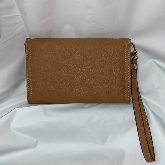 𝅺STEVE Madden Large Faux Leather Tan Wallet - Picture 2 of 6